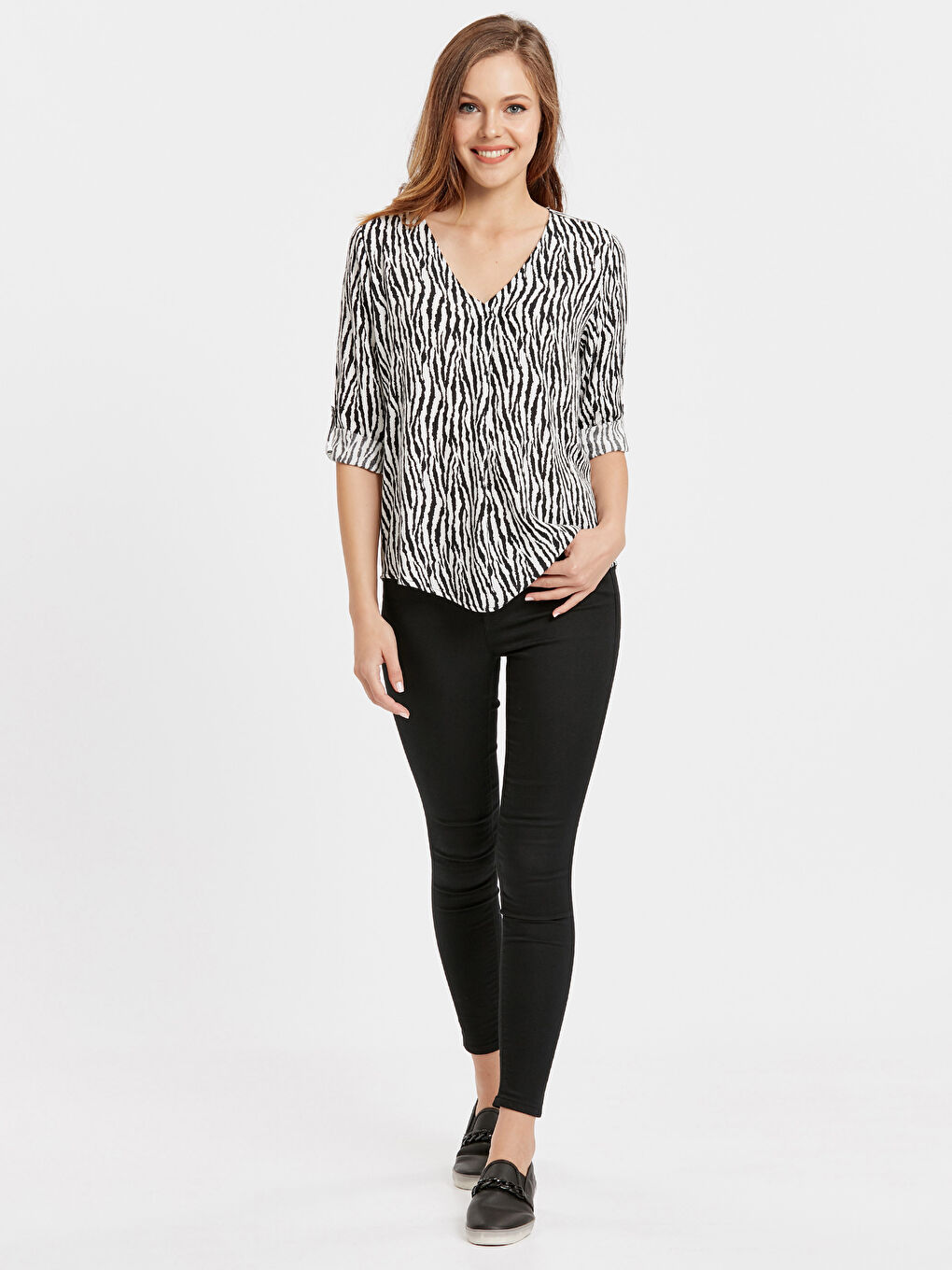 Blouse NOIR Femme-2