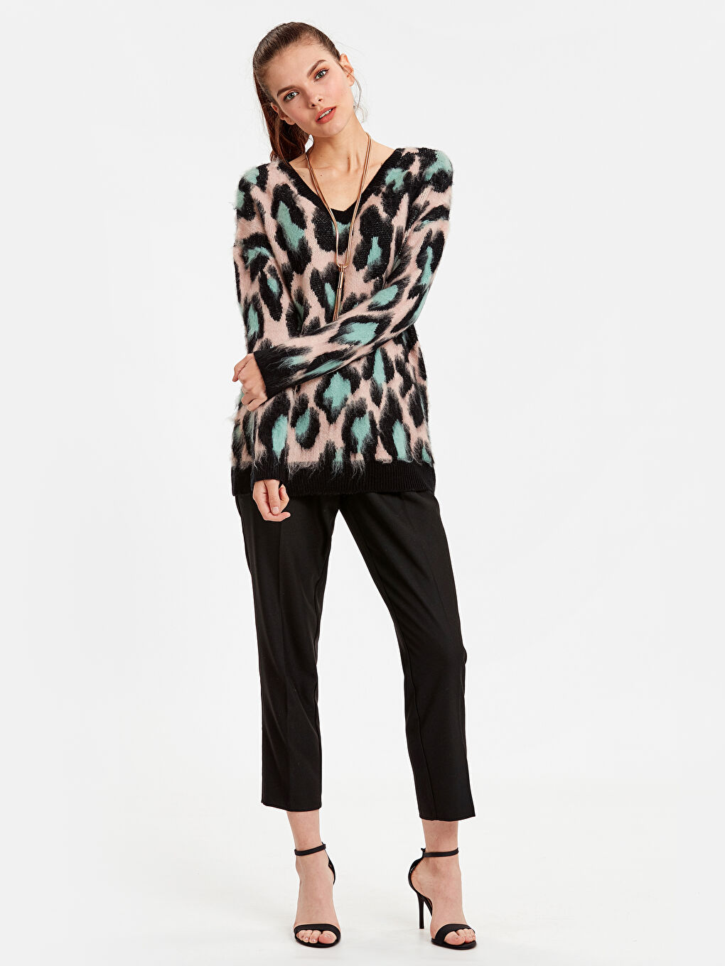 Әйелдер қызғылт Жемпір-2