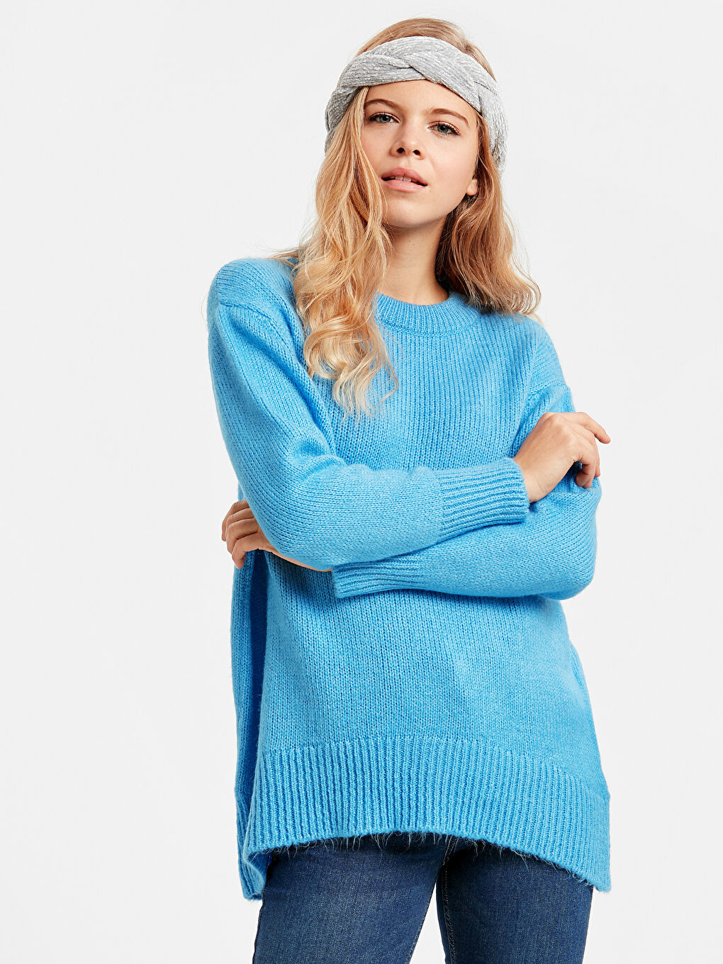 LCW Vision Plain Tricot Jumper -8WK551Z8-GW0