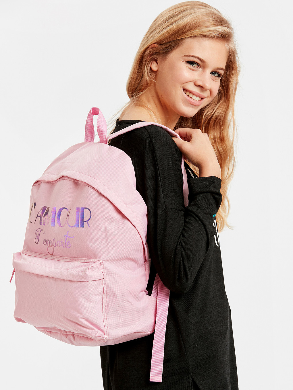 Pembe Sırt Çantası