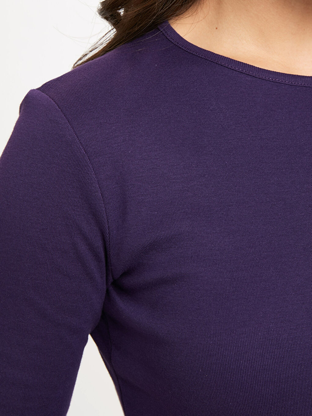 تي شيرت بنفسجى نساء-3