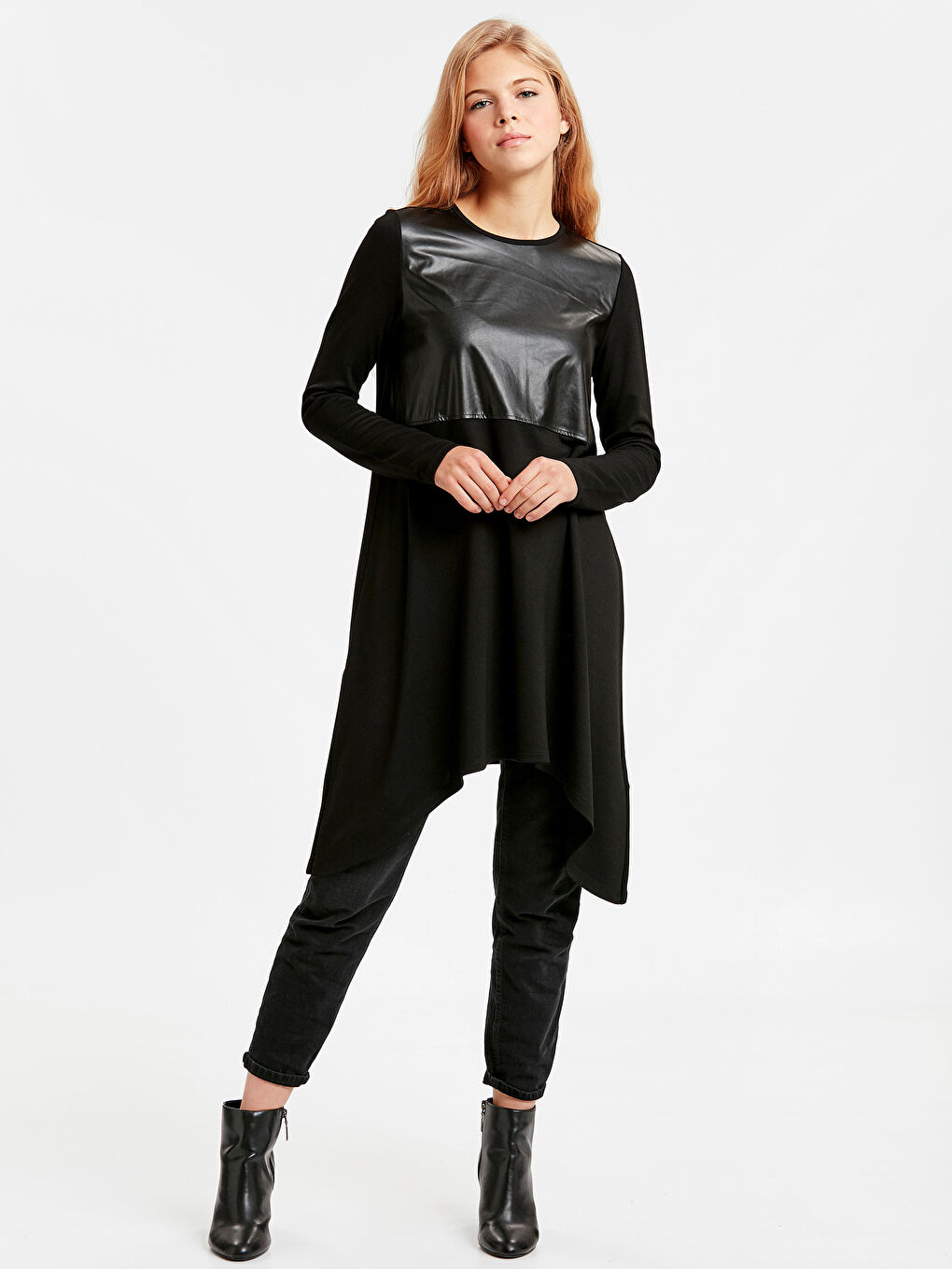 Woman BLACK Tunic-2
