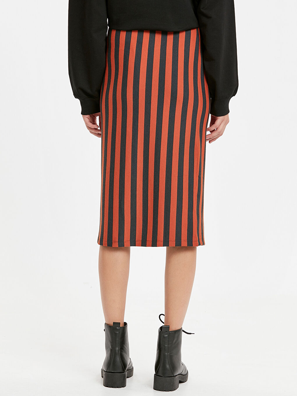 Lacivert Kadın Etek-2