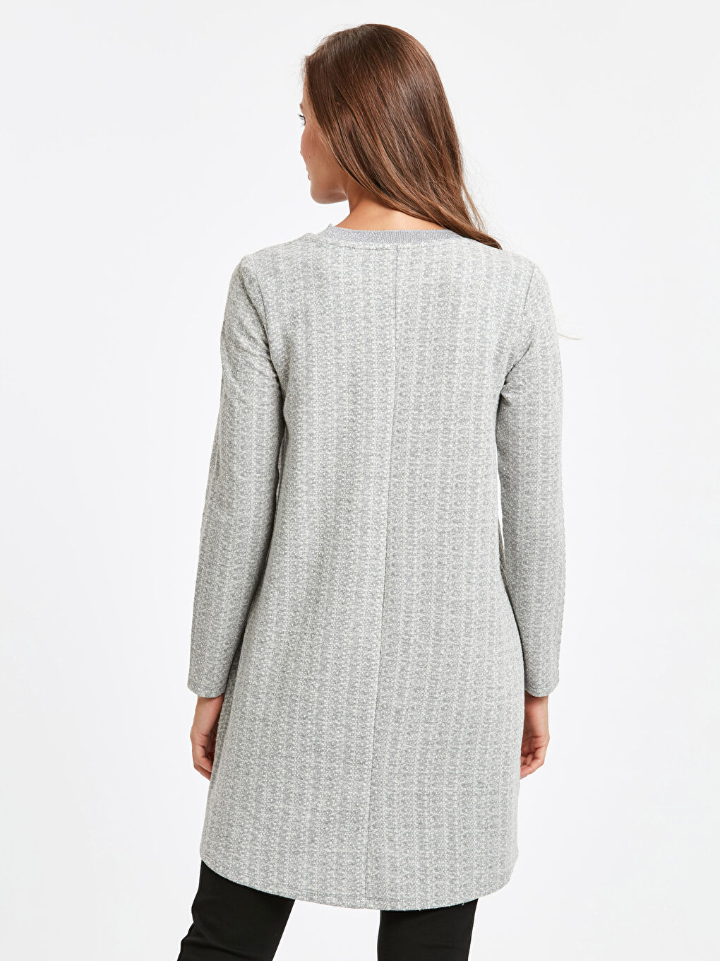 Gri Melanj Tunik-1