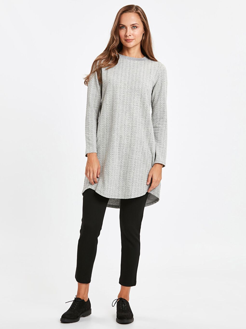 Gri Melanj Tunik-2