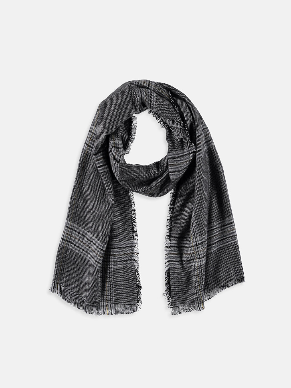 Женщины Серый Шарф-1