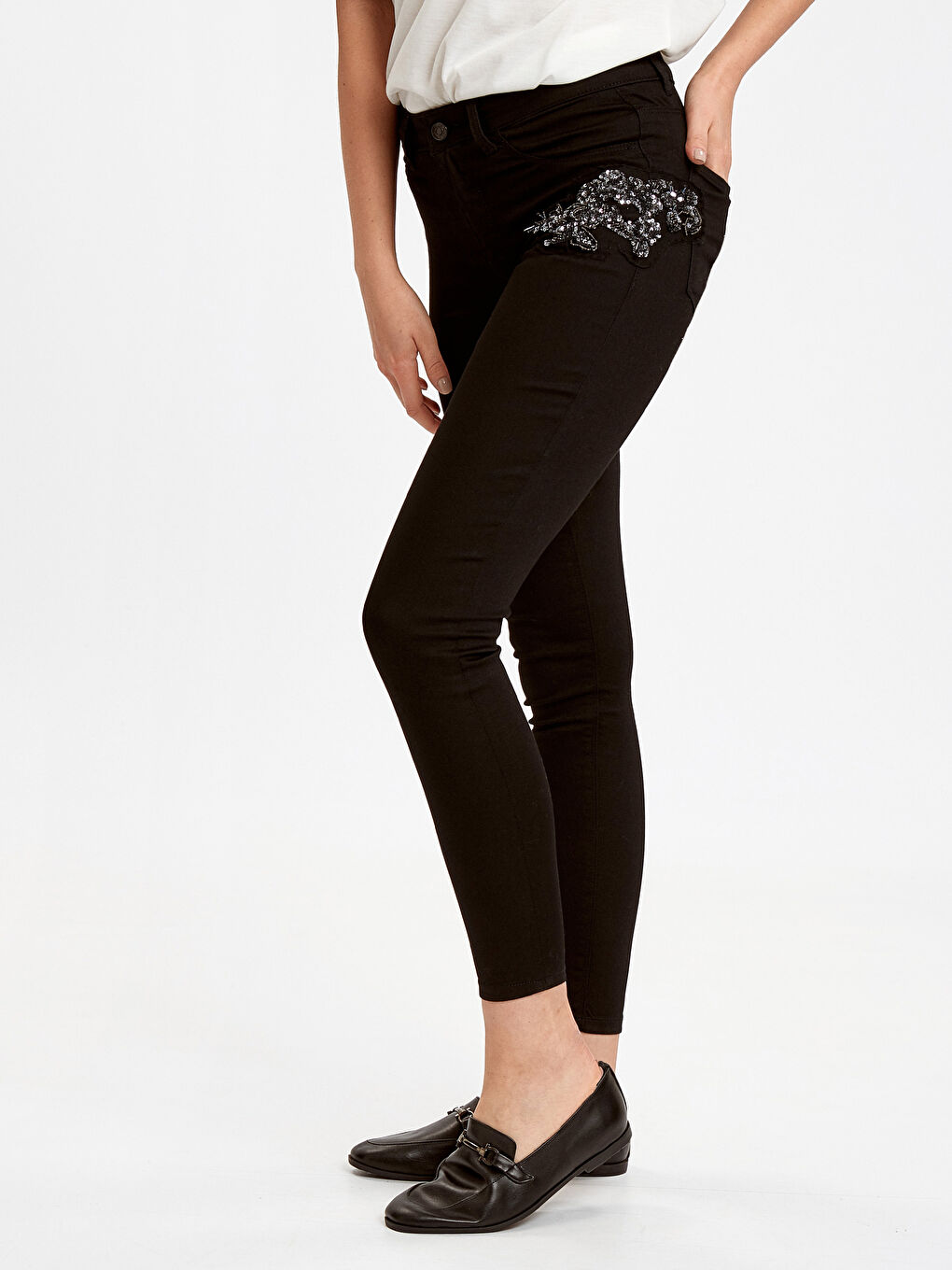 LCW Vision Jüpiter Süper Skinny Fit Kadın Jean Pantolon -8WM119Z8-327