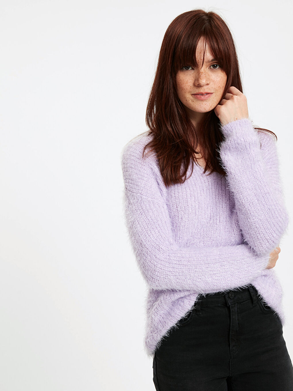 Woman LILAC Sweater