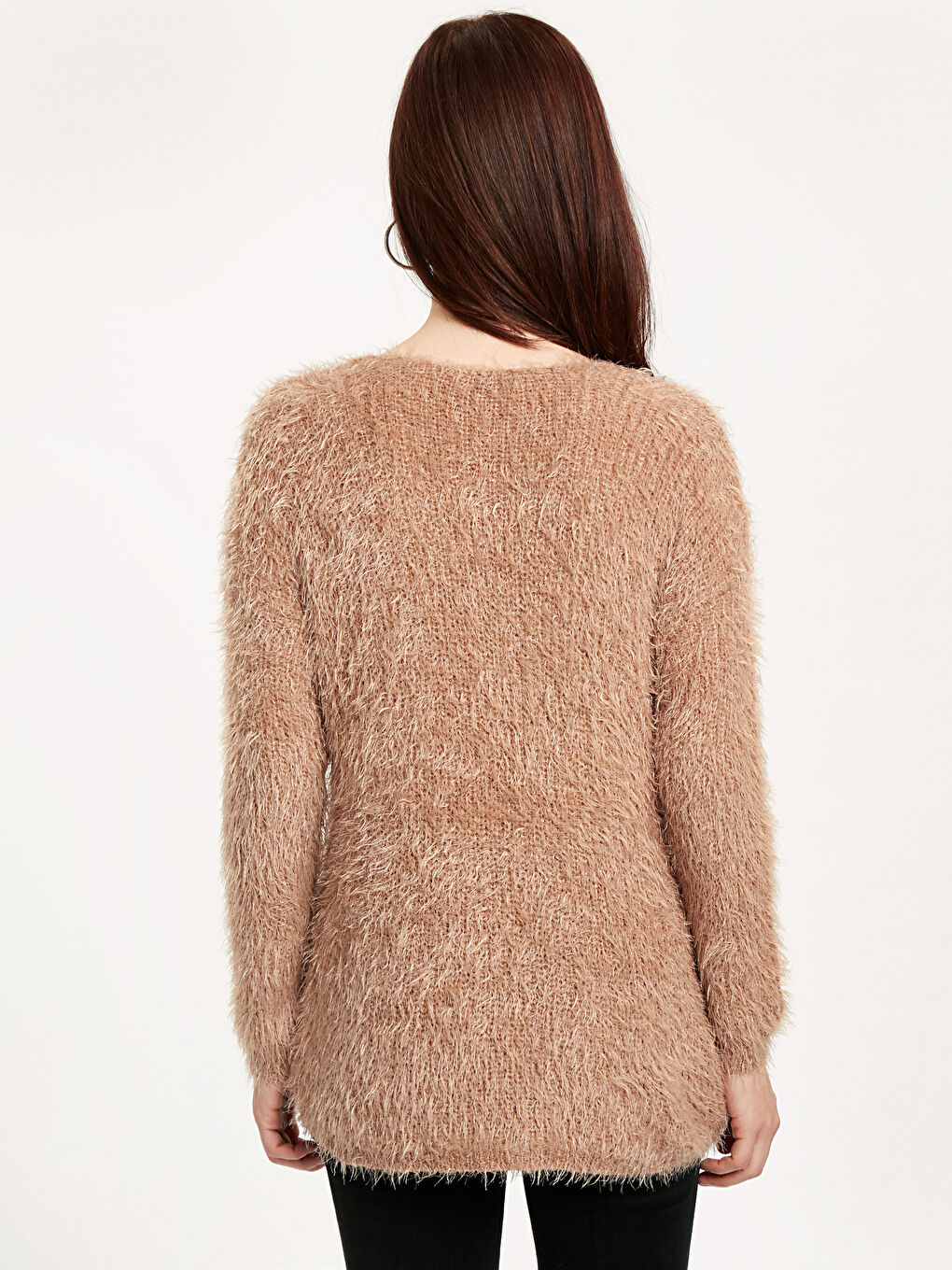 Pull-over BRUN Femme-1