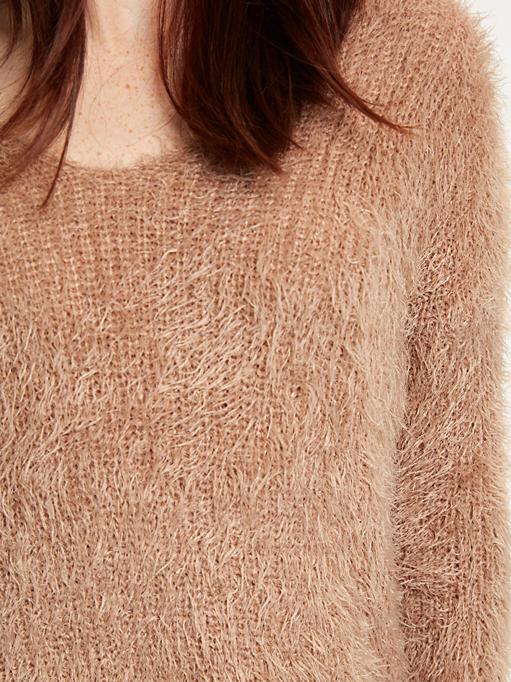 Pull-over BRUN Femme-3