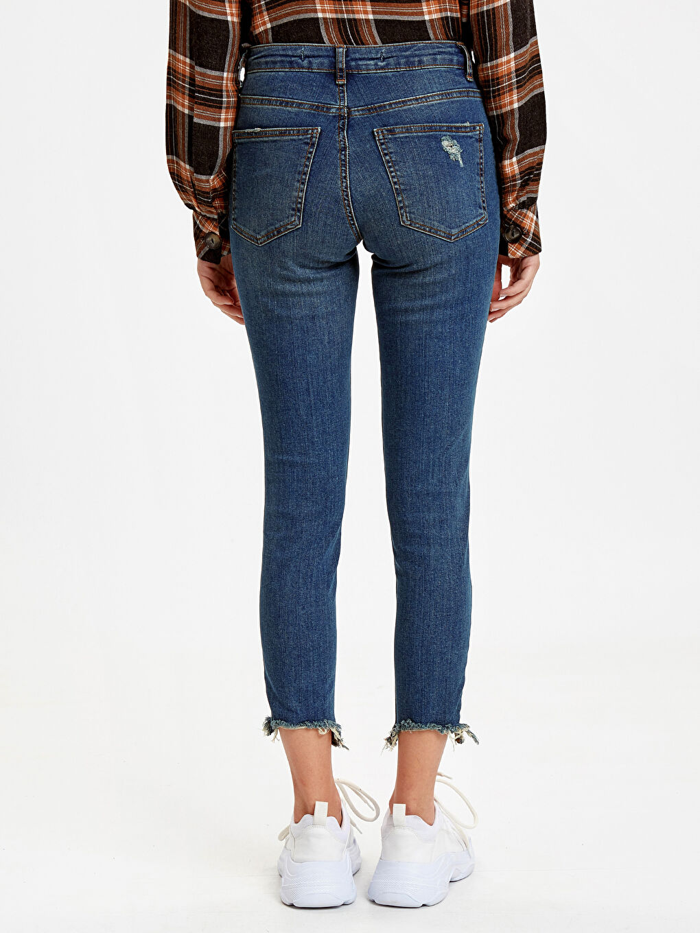 İndigo Skinny Fit Kadın Jean-2