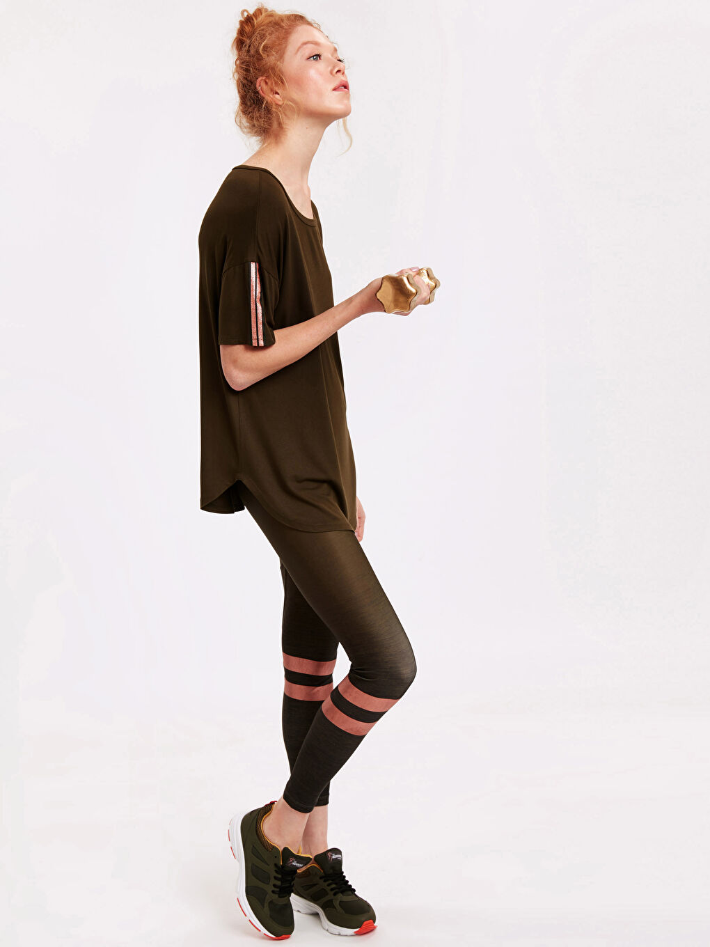 Haki Spor Tişört-2