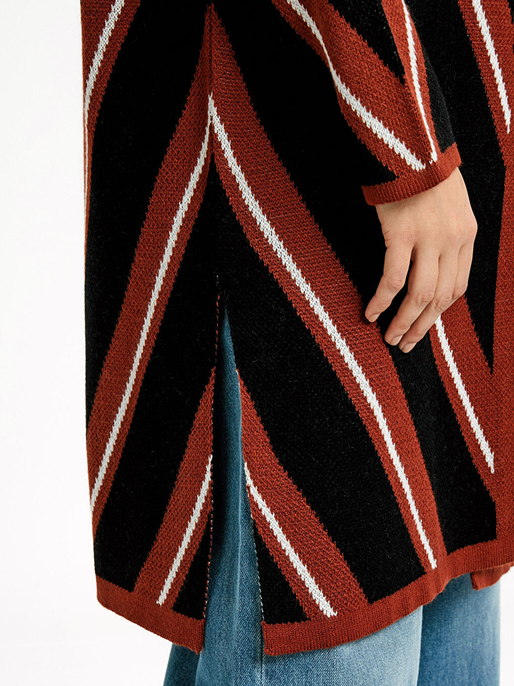 Kahverengi Kadın Hırka-3