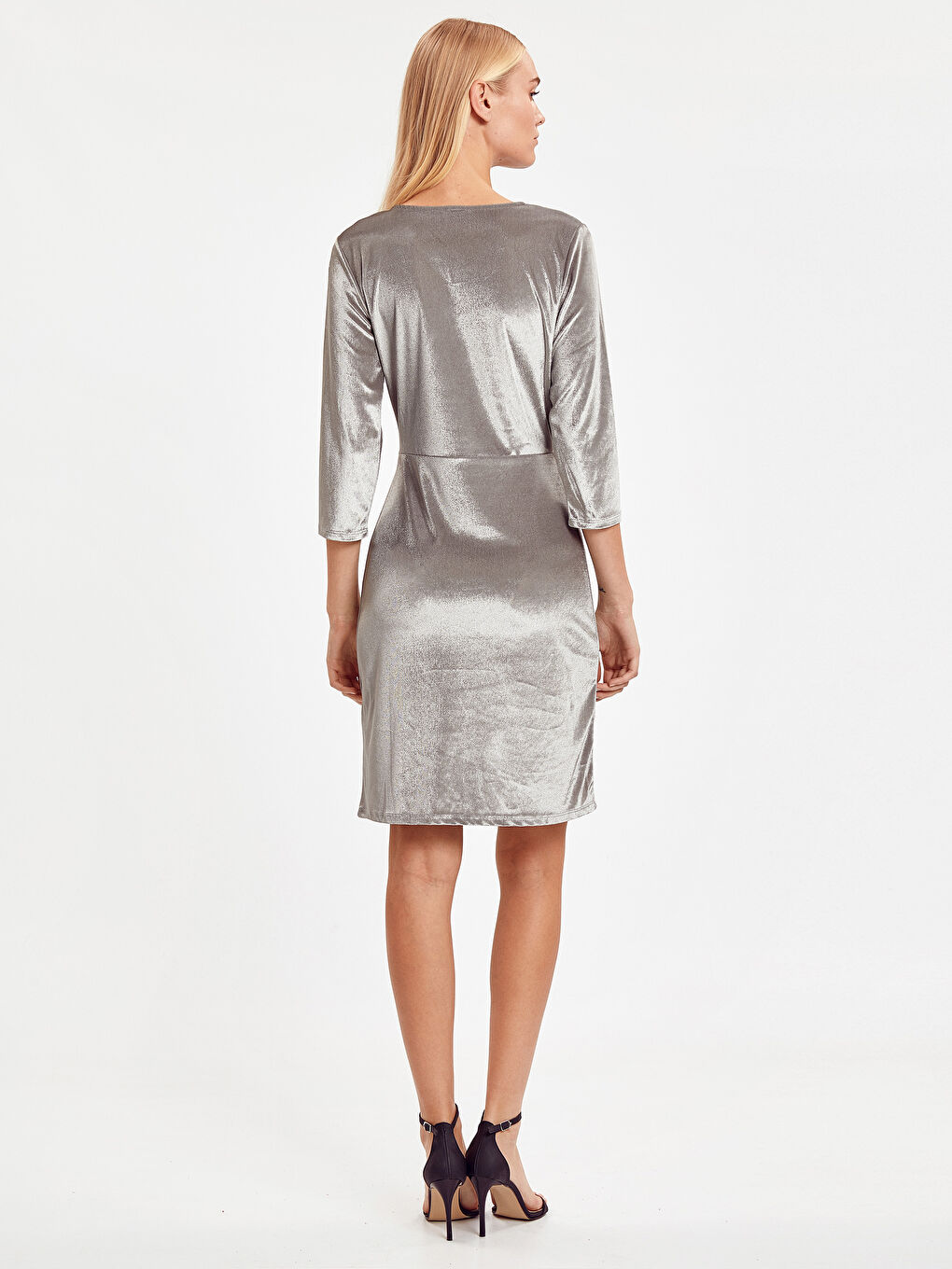 Robe GRIS Femme-1