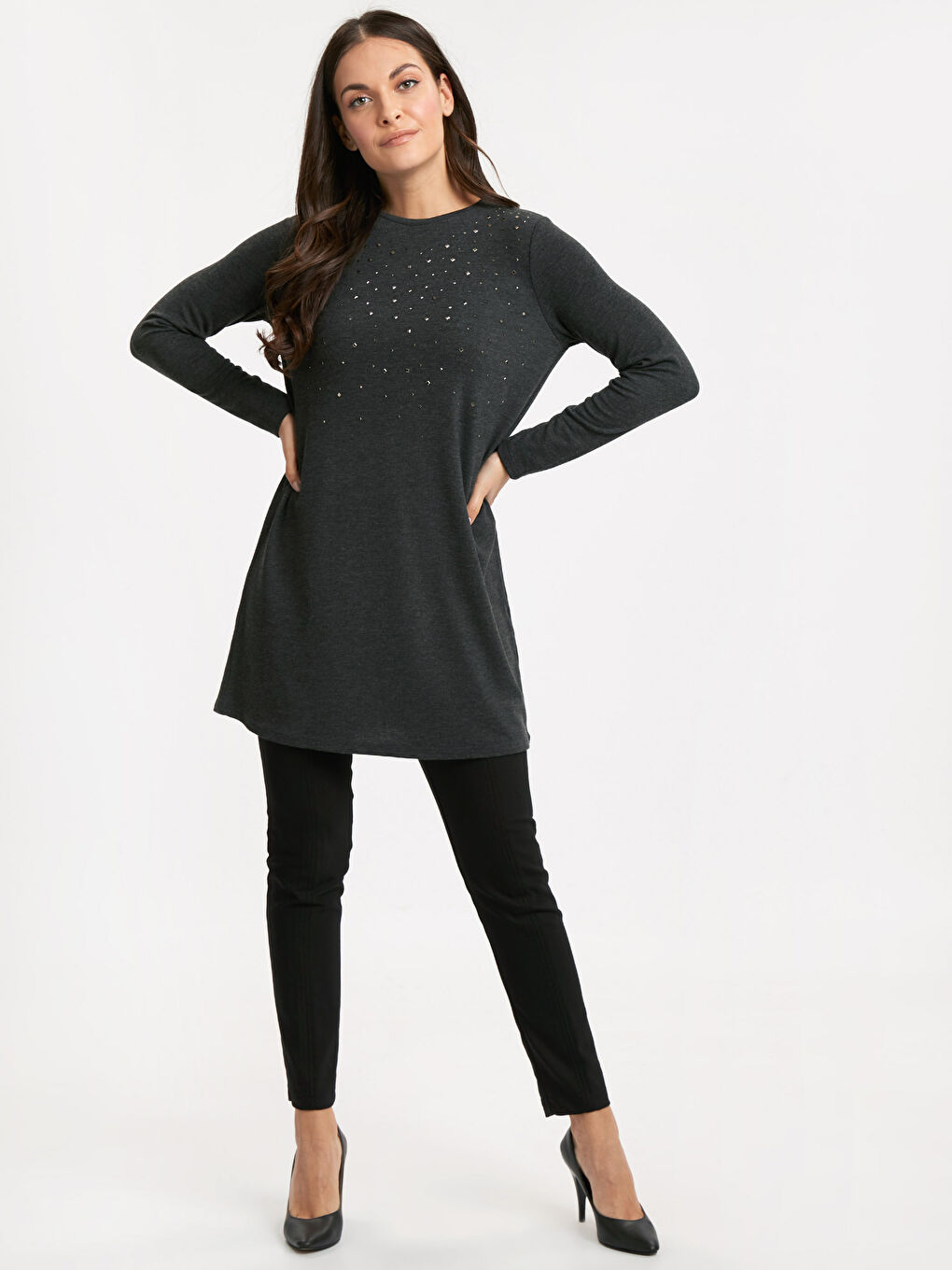 Woman ANTHRACITE Tunic-2