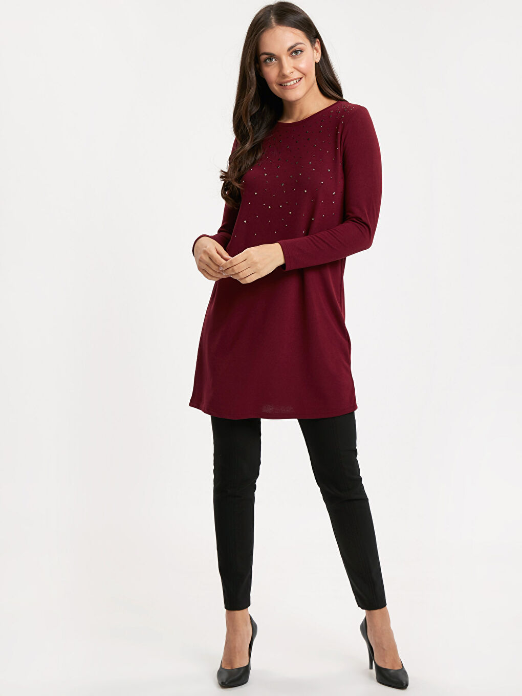 Жена Бордо Туника-2