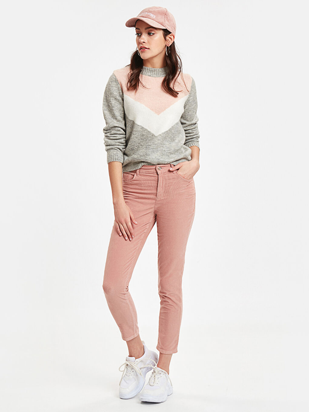 Pembe Gülkurusu Pantolon