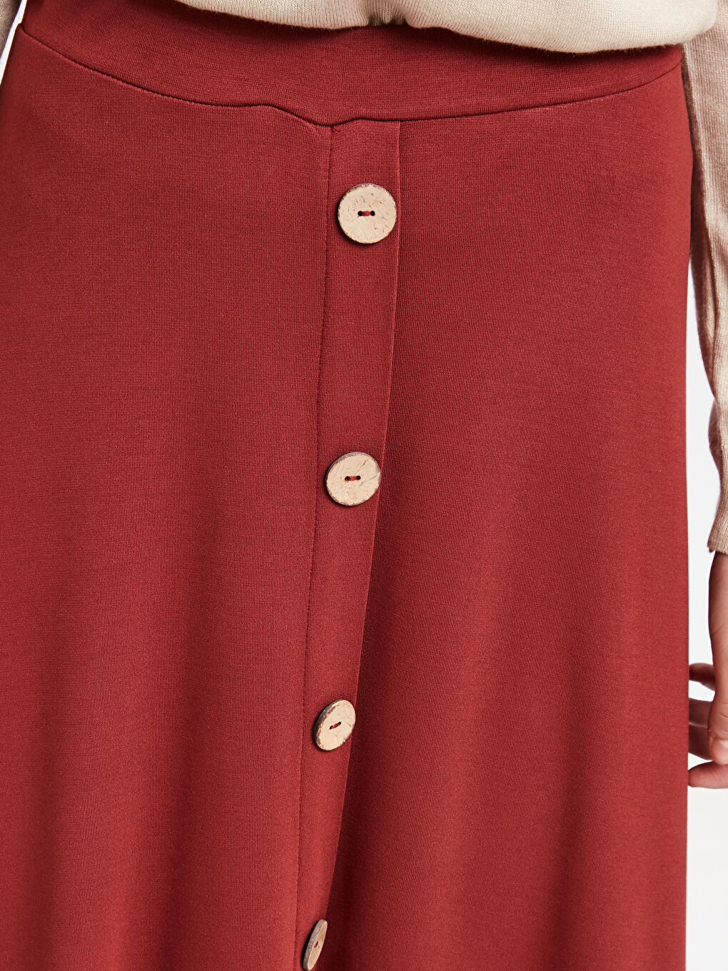 Woman BORDEAUX Skirt-3