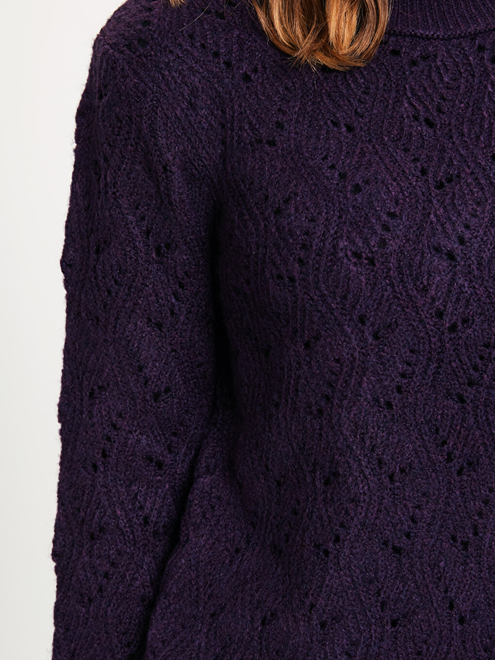 Self-Patterned Tricot Jumper-3