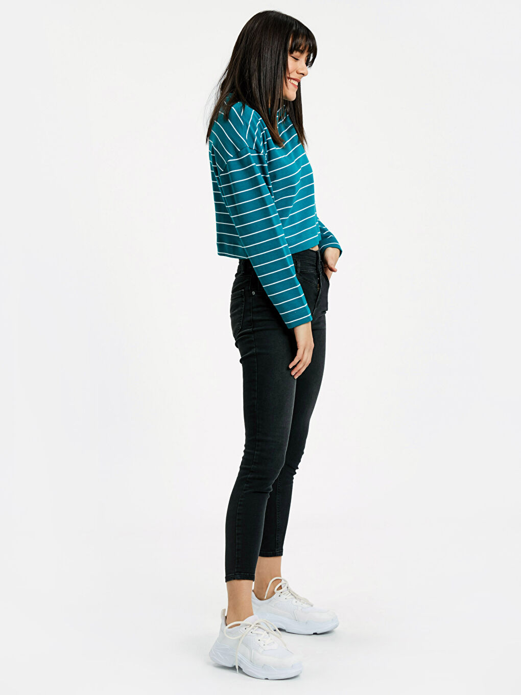 Woman GREEN T-Shirt-2