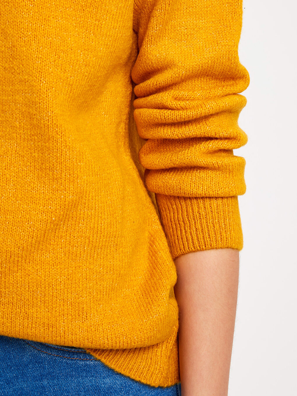 Woman YELLOW Sweater-3