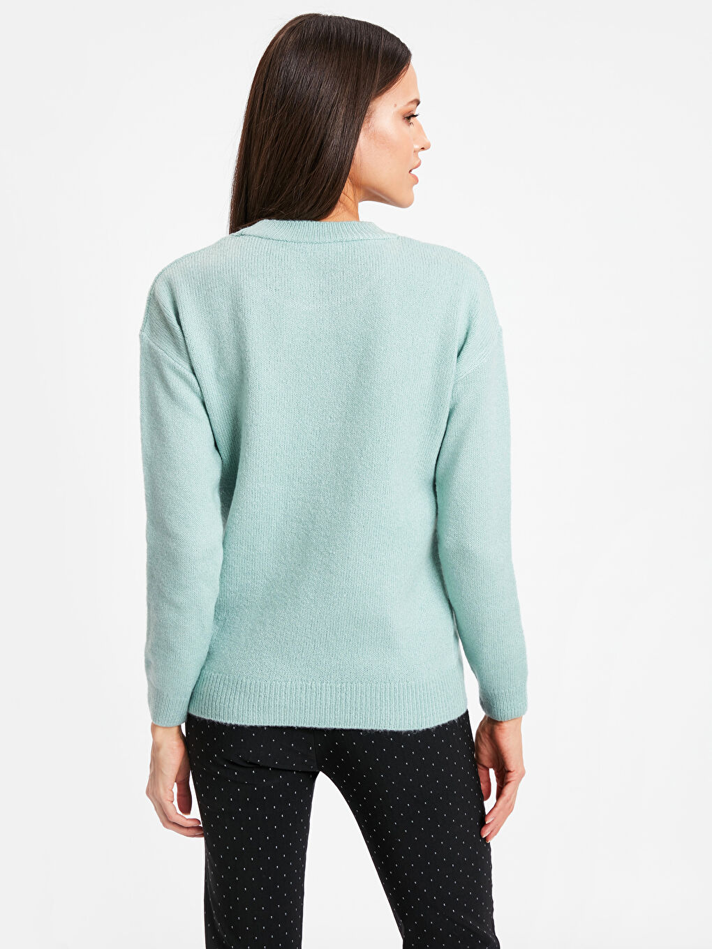 LCWAIKIKI Basic Frau BLAU Pullover -8WN790Z8-FGT