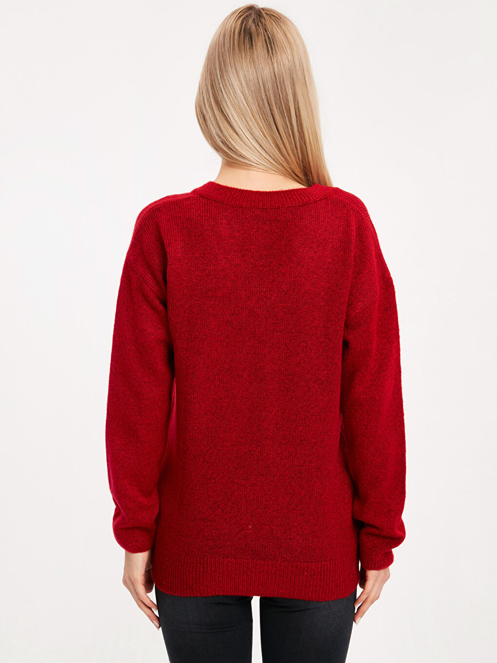 Pulover ROSU Femeie-1