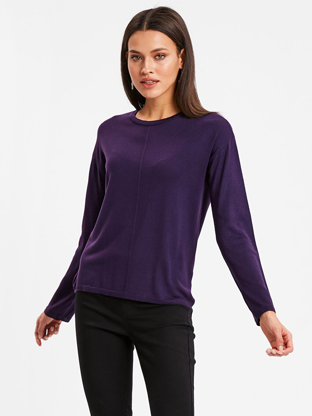 Woman PURPLE Sweater