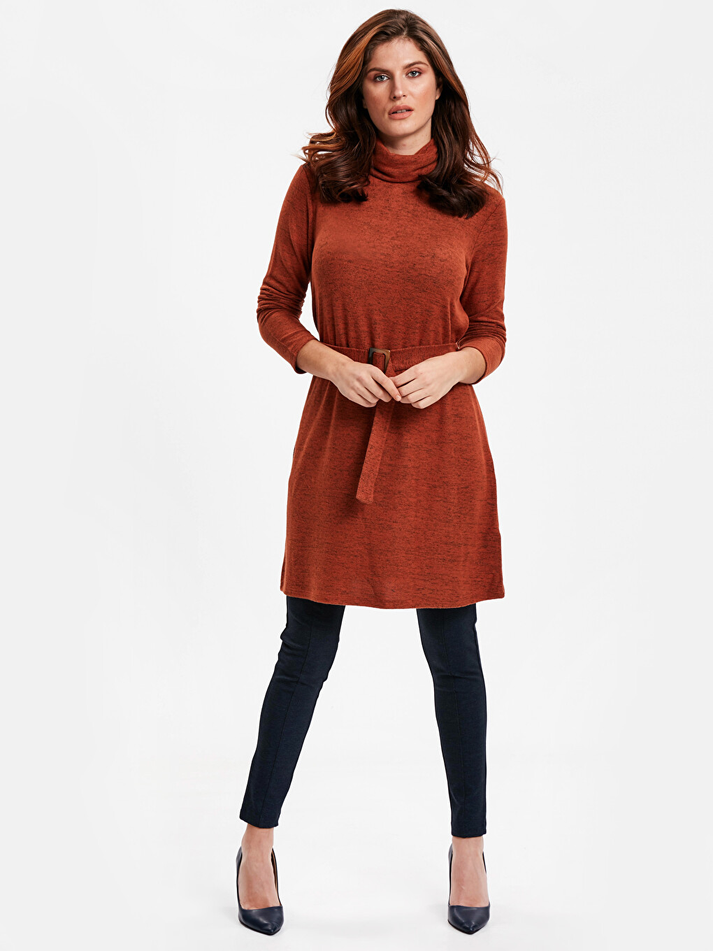 Woman Orange Tunic-2