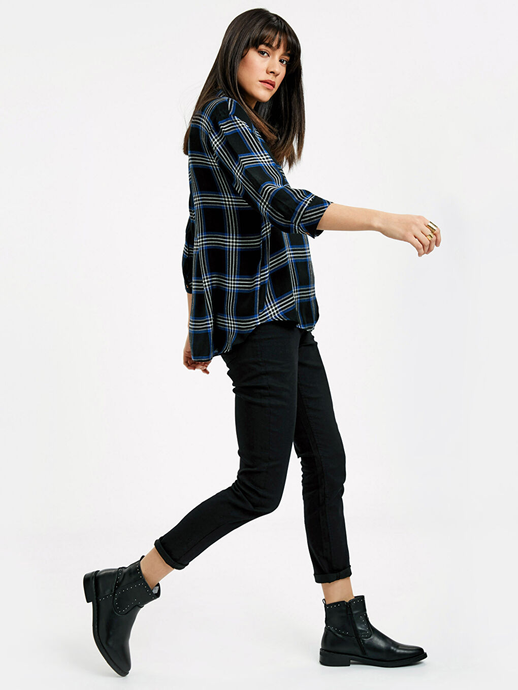 LCW Vision Woman BLUE Blouse -8WO603Z8-LL0