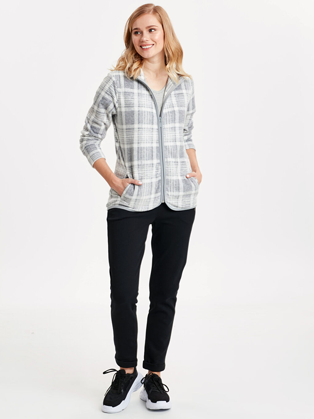 Woman BEIGE Cardigan-2