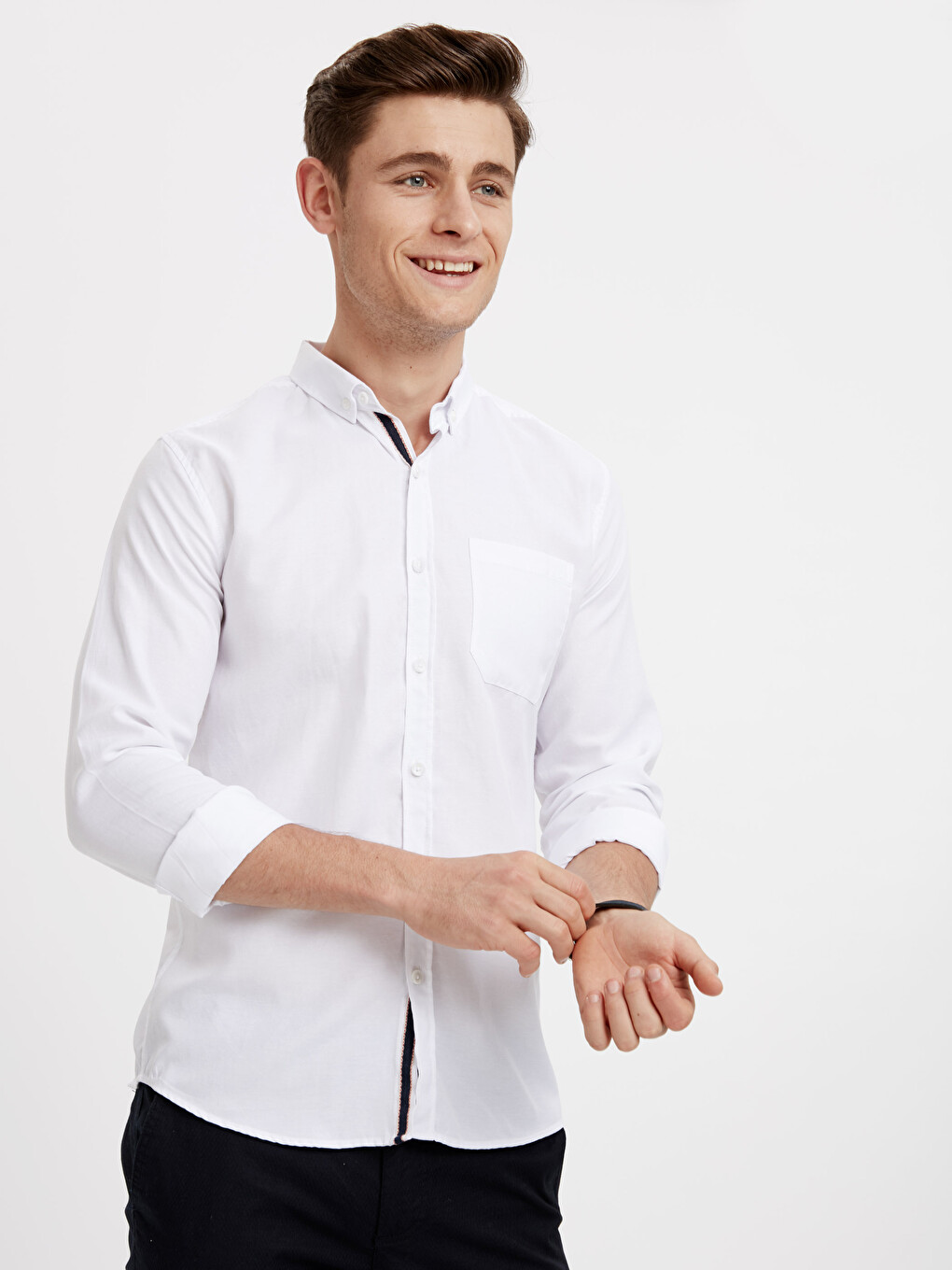 Man White Shirt