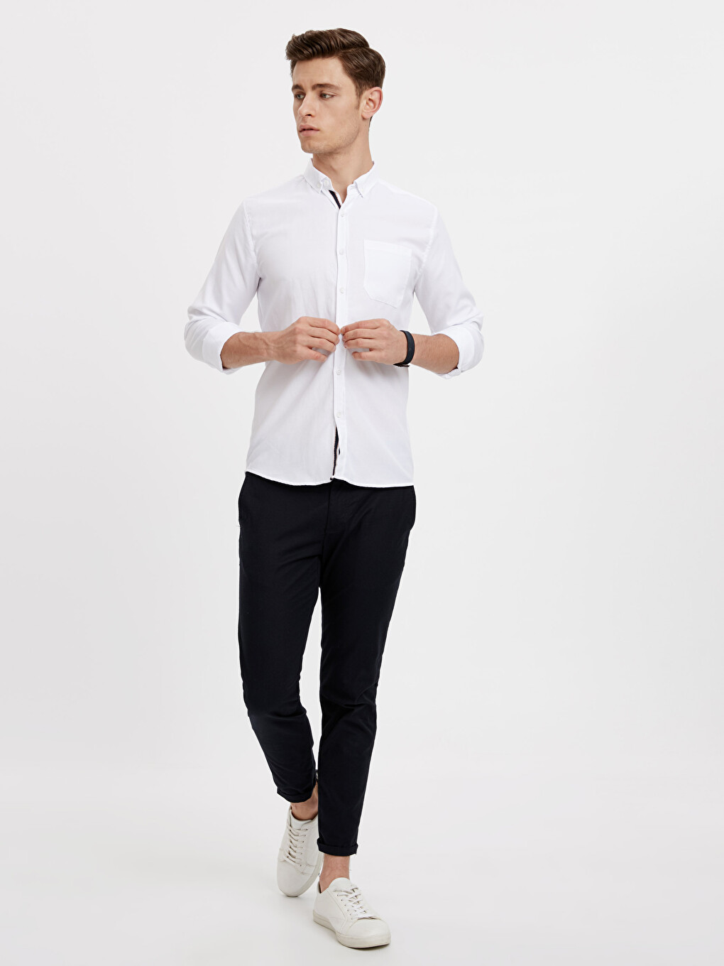 Man White Shirt-2