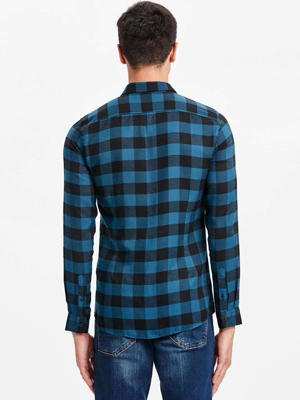 XSIDE Mann BLAU Flanellhemd -8W2494Z8-DXS