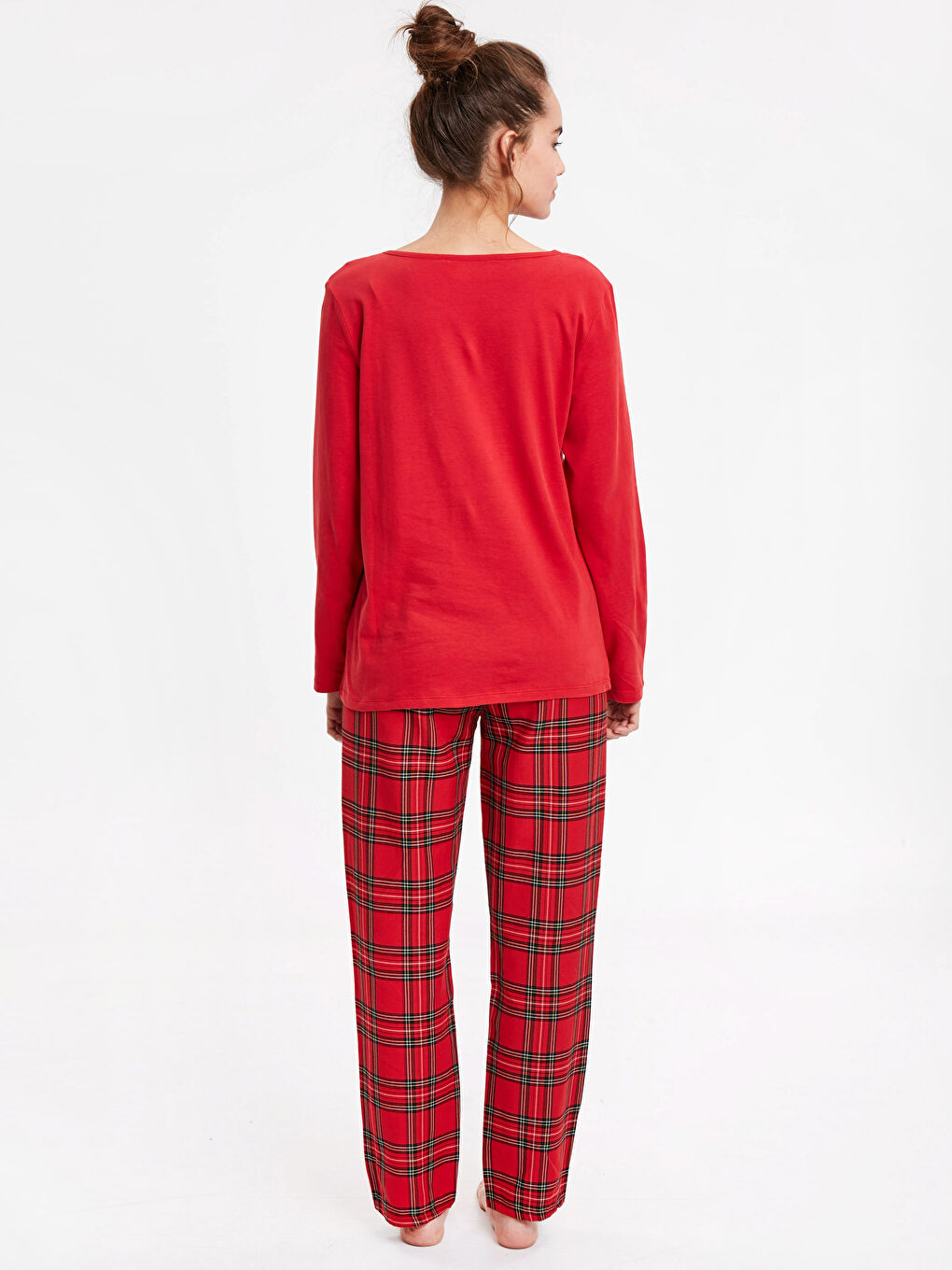 Kırmızı Pijama Takım-1