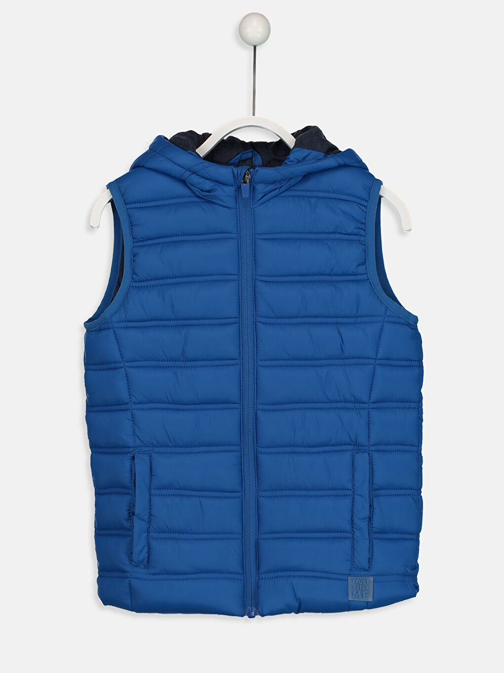 Дутый Жилет Для Мальчиков С Капюшоном-2