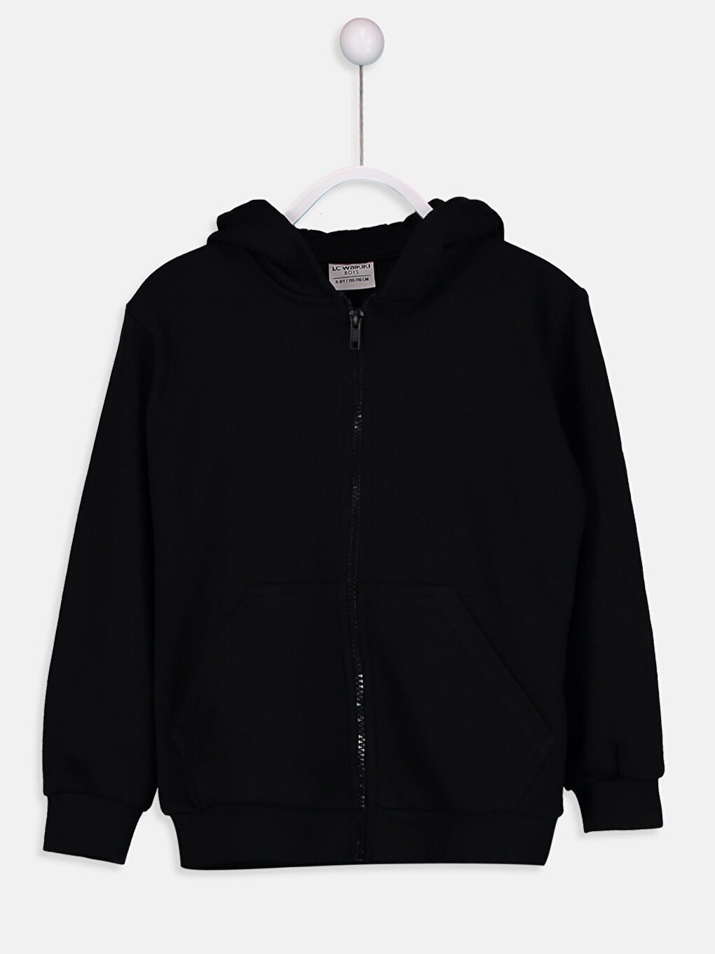 Hooded Boys' Zip-Up Sweatshirt