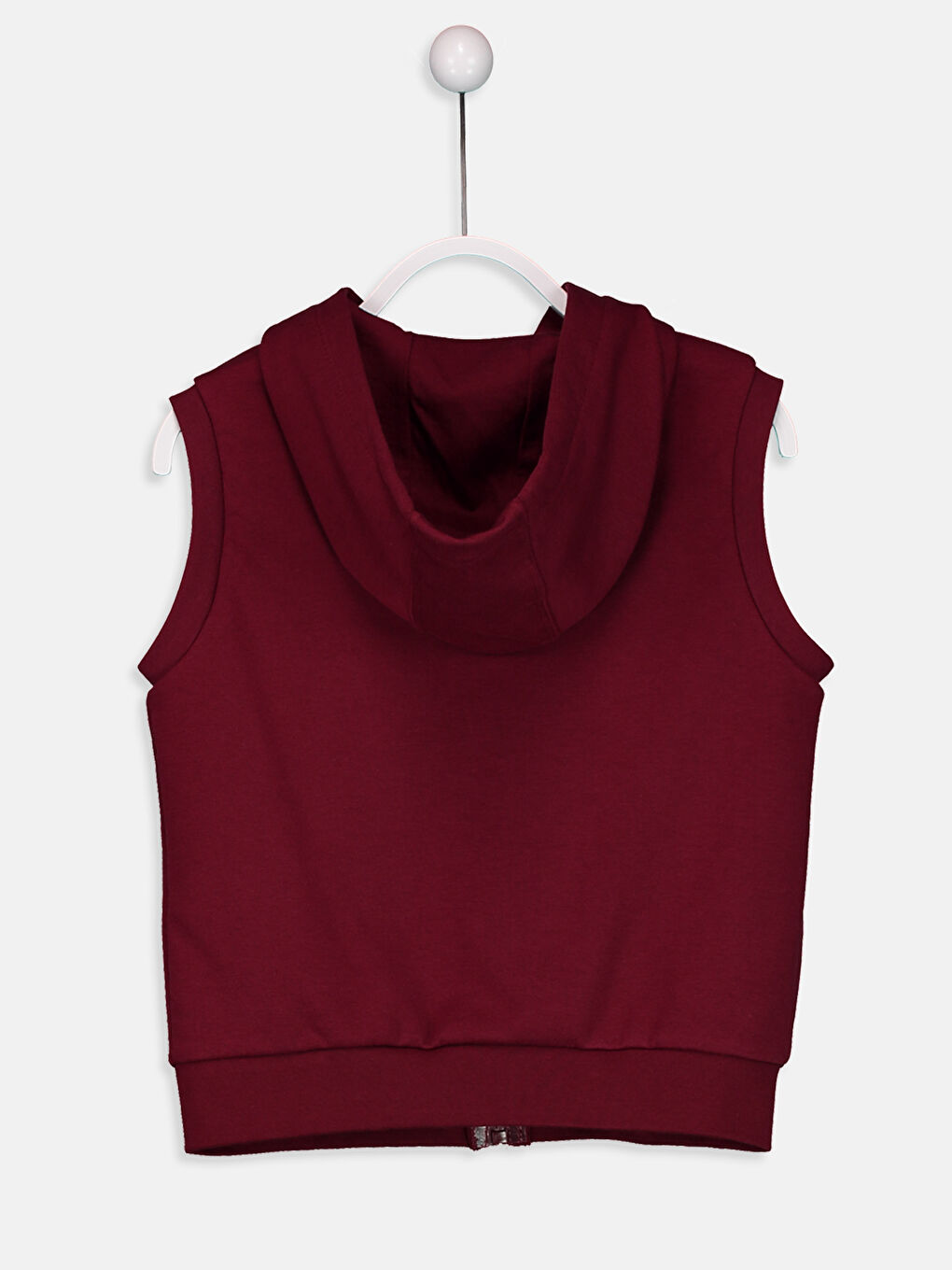 Gilet ROUGE BORDEAUX Garçon-1