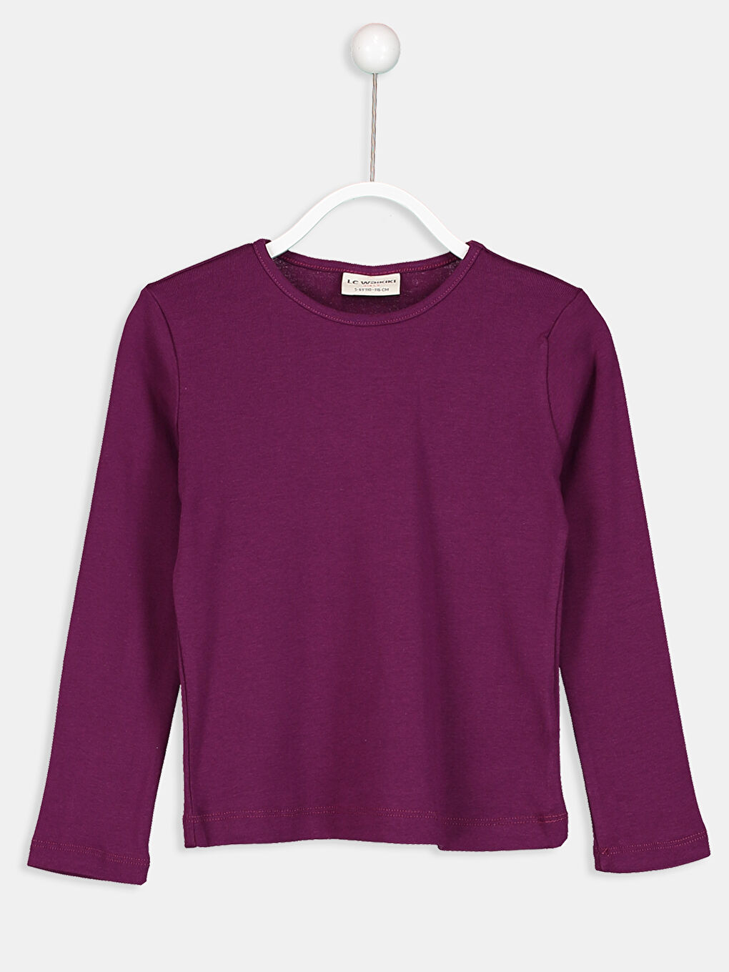 LCW Kids Girl PURPLE T-Shirt -8W0186Z4-HHC