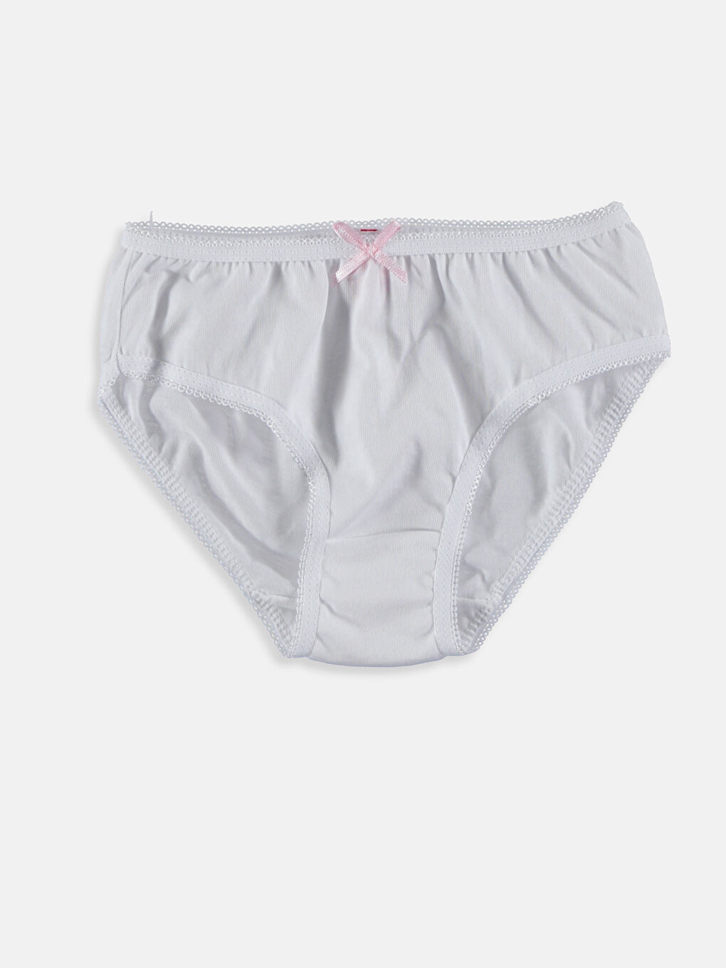 Girl WHITE Knickers-2
