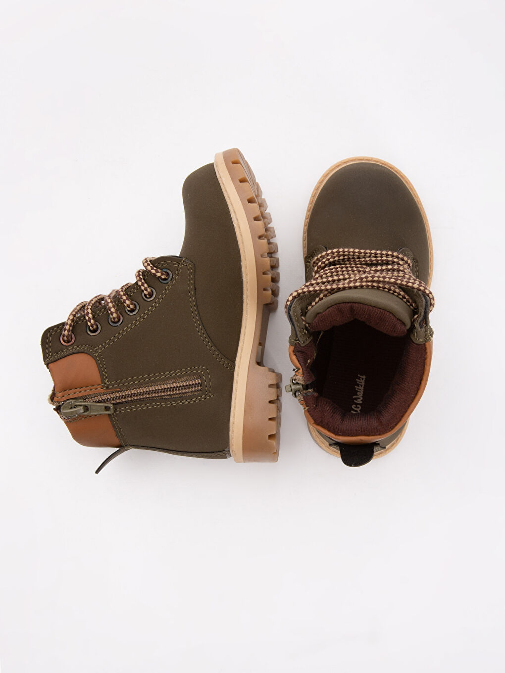 Mädchen KHAKI Stiefel-1