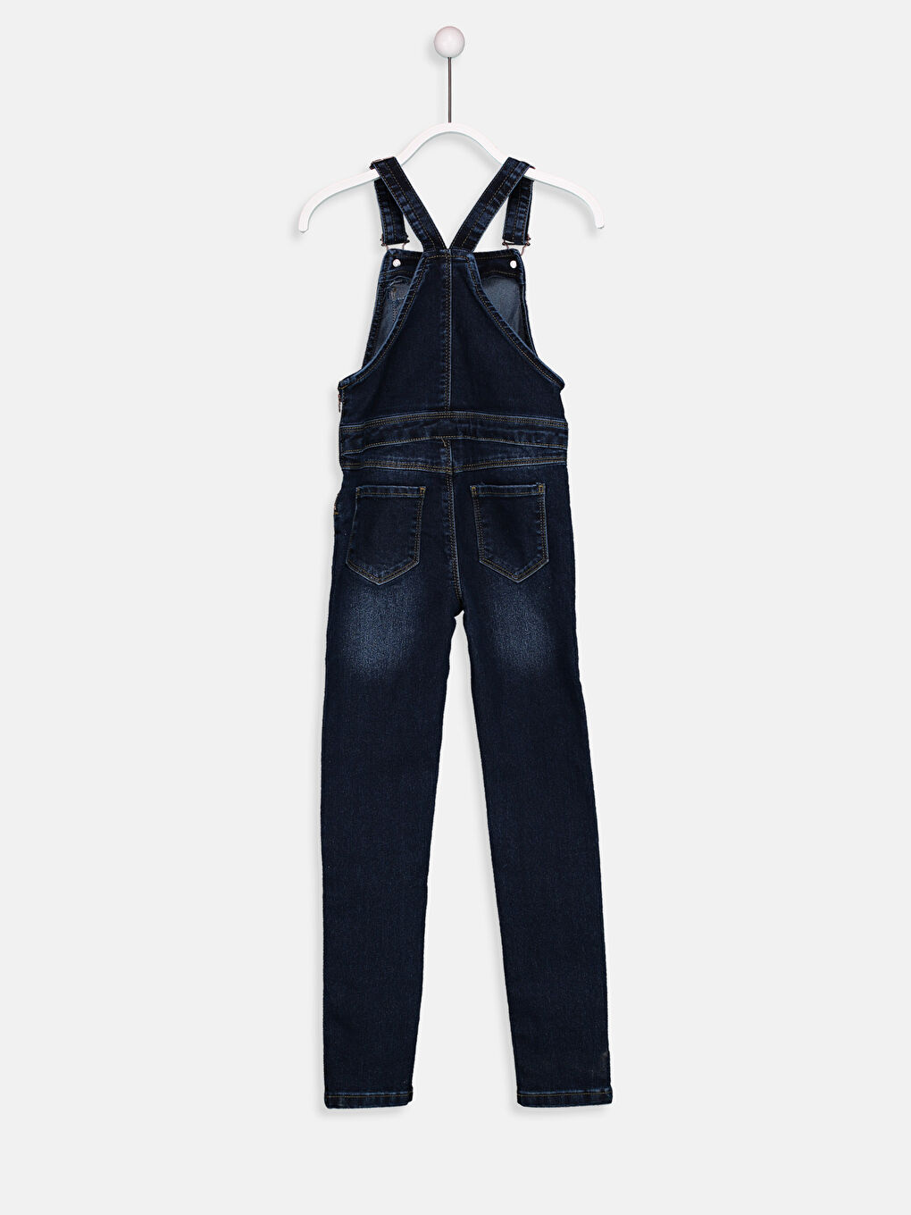 Girl's Jean Overalls-1
