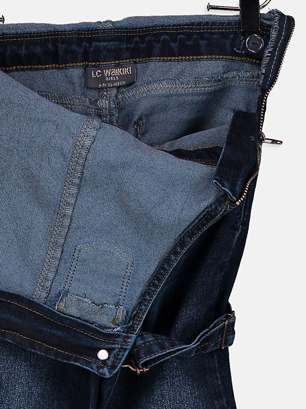 Girl's Jean Overalls-2