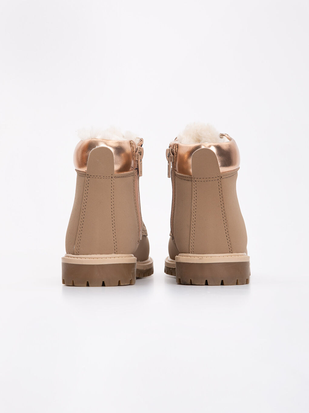 Девочки Бежевый Ботинки-3