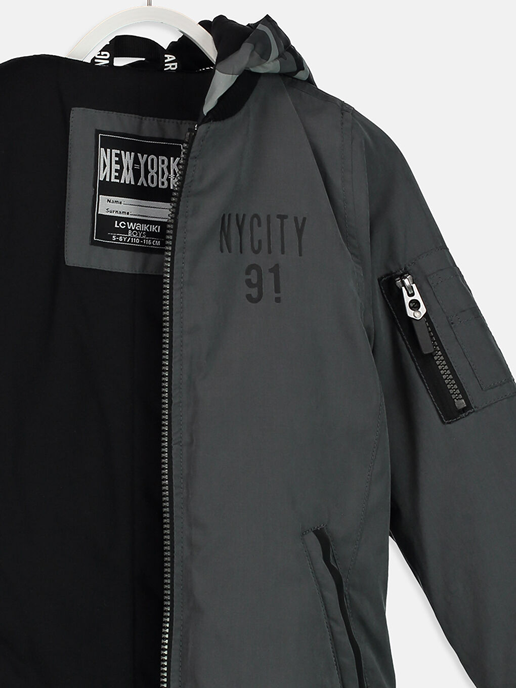 Manteau GRIS Garçon-3