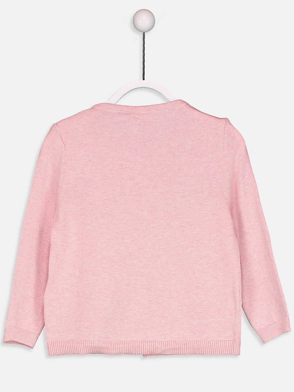 Sarı Bisiklet Yaka Kız Çocuk Hırka-1