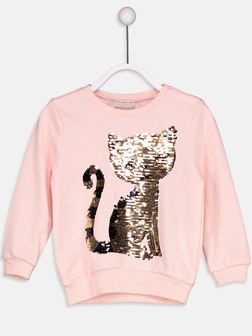 Sarı-Pembe-Mavi Sweatshirt