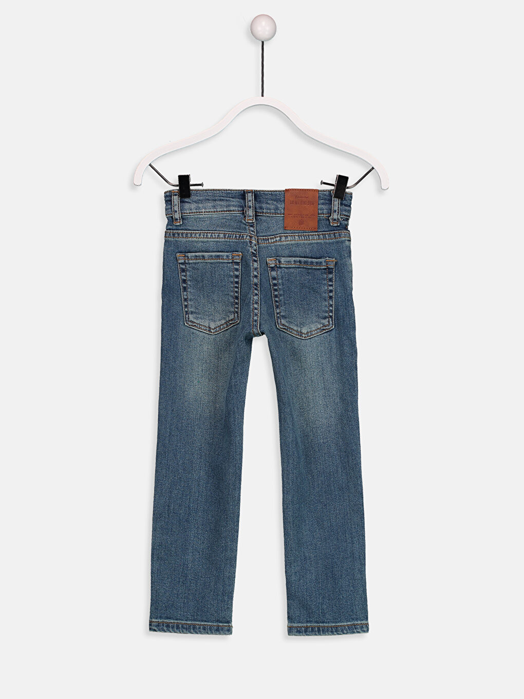 Orta İndigo Rodeo Jean Pantolon-1