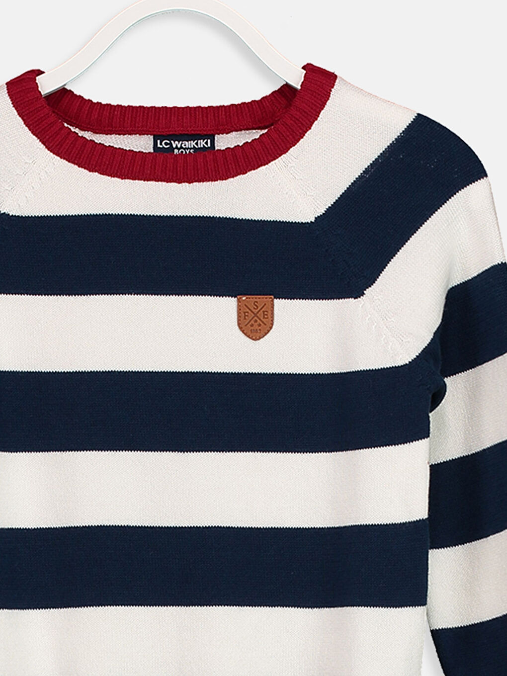 Pull-over BLANC Garçon-2