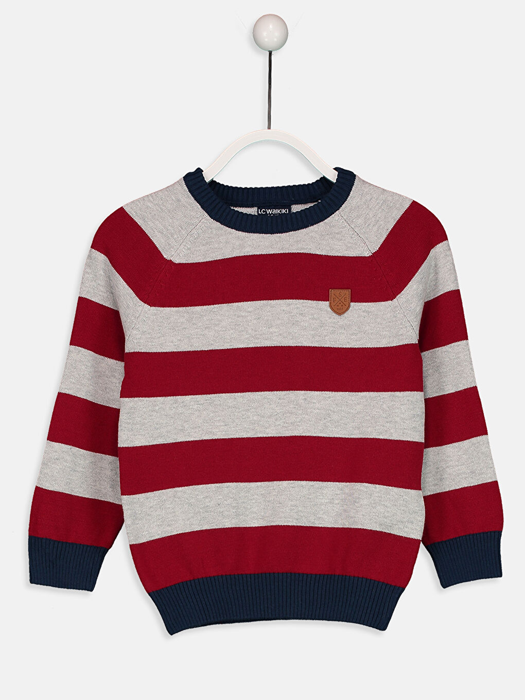 Kırmızı Cizgili Kazak